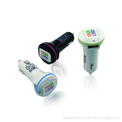 Car Charger, Free Package, Printing, 2-year Warranty, Custom Available, 5A, 1.0/2.1A, Grade A